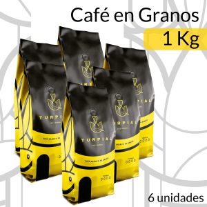 Whole-Bean Coffee 1 Kg – Pack of 6