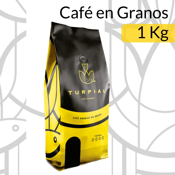Turpial Coffee - Café en Granos 1 Kg - Café Turpial